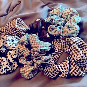 retro leotard scrunchie